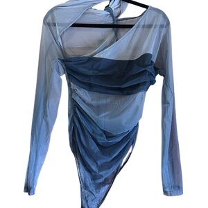 Keep You Guessing Mesh Bodysuit